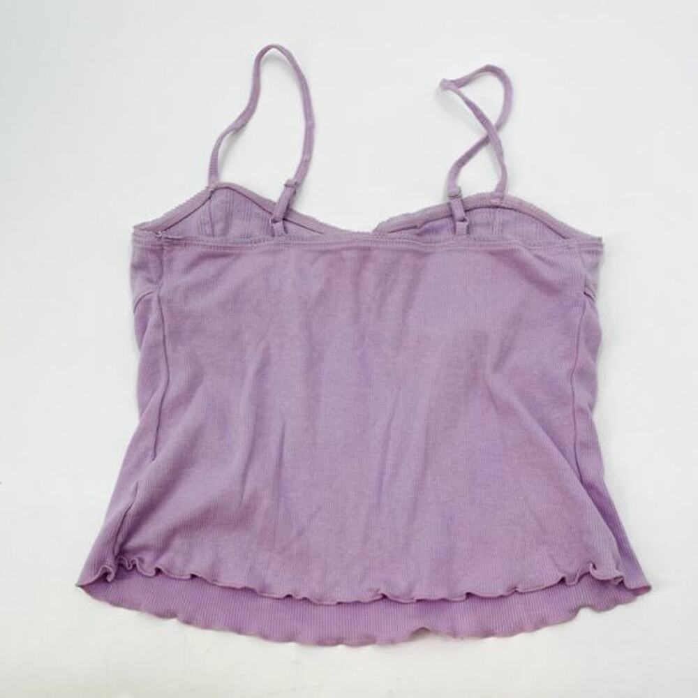 Free People purple ribbed‎ knit cami - Picture 4 of 6